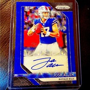 Josh Allen Autographed Rookie RP Card